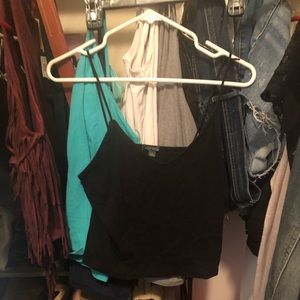 Crop top worn once in good condition